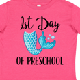 thumbnail image 4 of Inktastic 1st Day of Preschool Mermaid Girls Toddler T-Shirt, 4 of 5