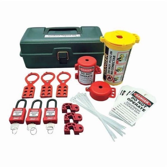 Zing Portable Lockout Kit,Electrical,Tool Box 7129