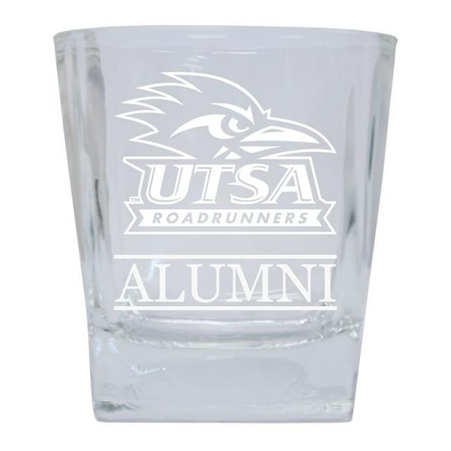 R & R Imports GLSGE-C-UTSA20 ALUM UTSA Road Runners Etched Alumni 5 oz Shooter Glass Tumbler