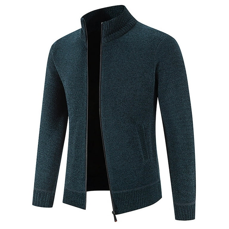 Casual Solid Weave Cardigan Collar Outerwear(4 Colors) Casual Solid Weave Cardigan Collar Outerwear(4 Colors)