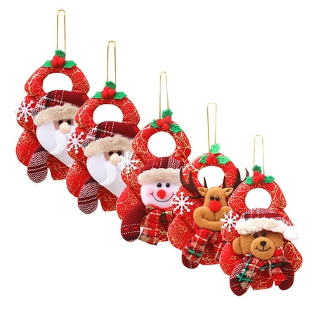 

VerPetridure Christmas Decorations Christmas Deer Snowman Christmas Tree Decorations Pendant