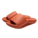 thumbnail image 3 of Zapatillas antideslizantes Unisex zapatillas de ducha EVA zapatos de punta abierta baño playa zapatos de colores, naranja, 36/37 1 par Vogacara  AP001177-21, 3 of 7