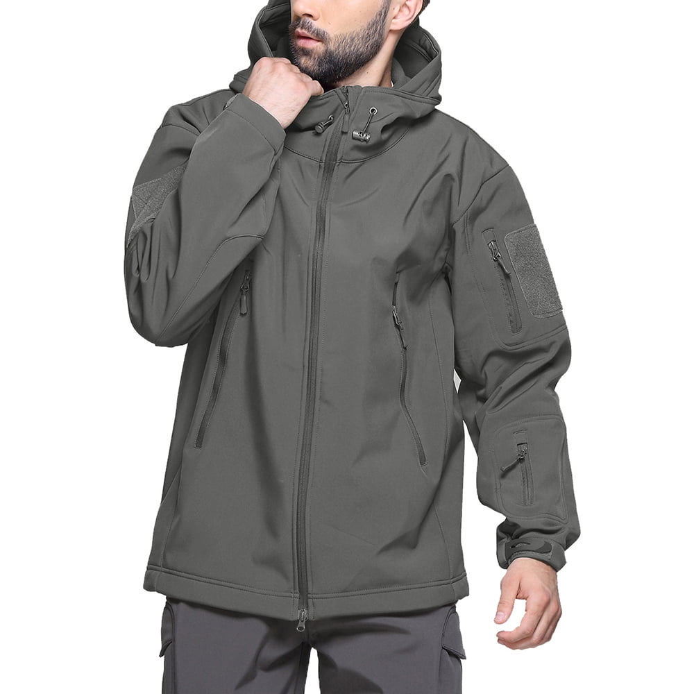 Tacvasen men's special ops military tactical soft shell jacket coat deals