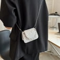 thumbnail image 3 of LHSHID Lace Flower Mini Chain Small Bag New Fashion Lipstick Bag Western Style Casual Trend Simple Shoulder Messenger Bag for Women, 3 of 6