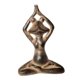 thumbnail image 5 of Figura de rana de yoga con forma de animal, escultura decorativa, impermeable, versátil, de excelente calidad. Estilo F, 5 of 8