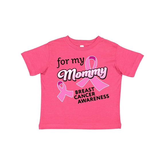 Inktastic For My Mommy Breast Cancer Awareness Boys or Girls Toddler T-Shirt