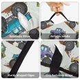 thumbnail image 6 of Monster Cartoon Truck Gray Pattern Teens Toddler Nap Mat with Pillow, Sleeping Mat Bag for Preschool Daycare 50"x20", 6 of 6
