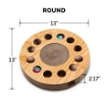 thumbnail image 6 of FurHaven Pet Cat Scratcher | Pie-Shaped Corrugated Cat Scratcher Busy Box with Catnip, Tan Woodgrain, 6 of 7