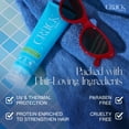 thumbnail image 4 of Crack Hair Fix Frizz Control & Heat Protection Hair Styling Cream with Acai & Proteins, 3 oz, 4 of 5