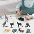 thumbnail image 3 of Juego de Animales Salvajes de Plástico Macarena Estatuilla de Animales Salvajes, 3 of 7