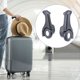 thumbnail image 4 of 1 Pair Luggages Wheels Practical Suitcase Wheels Replacement Spare Wheels Swivels Castors for Suitcase Replacement, 4 of 4
