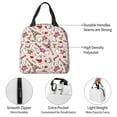 thumbnail image 4 of Pofeuu Dachshund And Eiffel Tower Print Lunch Bag Lunch Box Insulated Lunch Bag Adult Lunch Box for Men and Women, 4 of 8