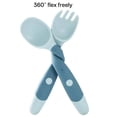 thumbnail image 4 of FACEGA Baby Spoons,Food-Grade Safety for Easy Feeding Baby Forks,360° Rotatable Design for Babies 6-12 Months Baby Utensils, 4 of 7