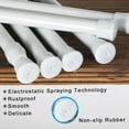 thumbnail image 4 of Tension Rod Tension Rods for Windows No Drilling Rustproof Spring Adjustable Tension Curtain Rod for Doors Windows Wardrobe Bars Drying Support Rods ( - ), 4 of 7
