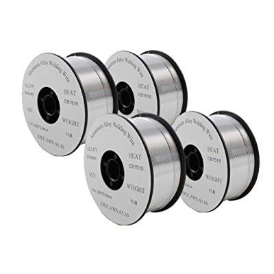 - ER4043 - MIG Aluminum Welding Wire - 1 Lb x 0.035 (4 SPOOLS)