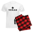 thumbnail image 6 of CafePress - Texas, Lone Star State Men's Light Pajamas - Men's Light Loose Fit Cotton Pajama Set, 6 of 7