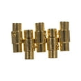 thumbnail image 1 of 4mm Locking Magnetic Clasps by Craft County - Beaded and Charmed Crafts - Brass Finish Cord End Caps and Connectors, 1 of 4