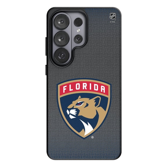 Keyscaper Florida Panthers Linen Galaxy Magnetic Bump Case