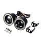 thumbnail image 1 of Riwesomey 1 par 12V 10W 1200LM rojo blanco azul Universal coche Angel Eyes anillos de luz antiniebla proyector COB LED lámpara antiniebla Bombillas para automóviles blanco+rojo Riwesomey CZ8156-01B, 1 of 6