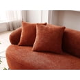 thumbnail image 2 of kevinplus 86.6'' Curved Sofa Couch for Living Room, Modern Boucle Fabric Contemporary Upholstered Living Room Sofa Couch, 3-Seat Luxury Couch for Bedroom Apartment Studio Small Space, 2 of 8