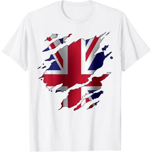 United Kingdom British Flag Heritage T-Shirt