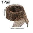 thumbnail image 7 of Hzzsbu Leopard Print Shoelaces - 4cm Wide 120cm Long Fashion Flat Laces for Women's Shoes, Cute Animal Pattern Shoe Strings, 7 of 7