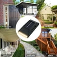 thumbnail image 3 of Outdoor Solar Powered 6 LED Wall Light Garden Security Landscape Lamps Yard Walkway Lighting, 3 of 6