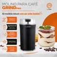 thumbnail image 3 of MOLINO PARA CAFÉ Y ESPECIAS 60G NEGRO MATTE, 3 of 4