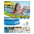 thumbnail image 4 of Intex 10ft x 30in Easy Set Inflatable Round Plastic Family Swimming Pool & Pump, 4 of 6