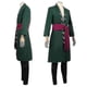 thumbnail image 3 of Anime One Piece Roronoa Zoro Cosplay Costumes Kimono Halloween Costumes For Men Role Play Clothing Party Uniform Suit Wig Coat-r, 3 of 5