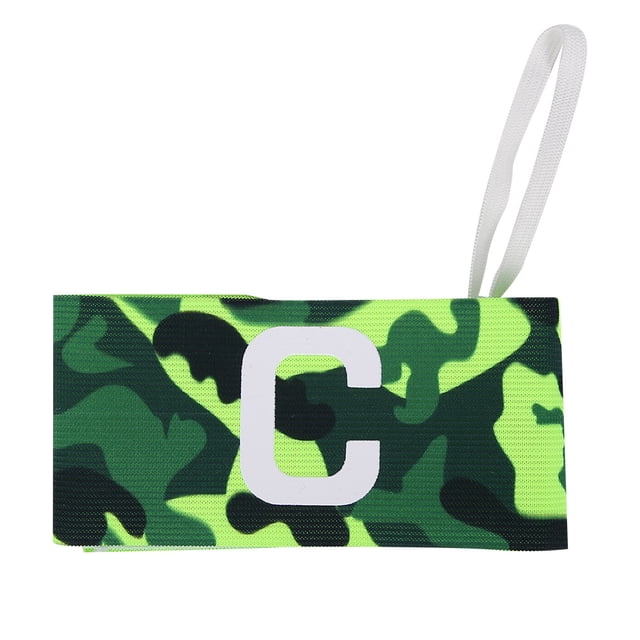 Brazaletes de nailon duraderos para deportes de equipo al aire libre, brazaletes de fútbol, bandas ajustables para jugadores, color verde
