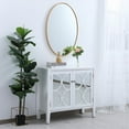 thumbnail image 4 of Metal frame oval mirror 34 inch in Brass, 4 of 5