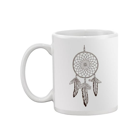 Sketch Dream Catcher. Mug -Image by Shutterstock,