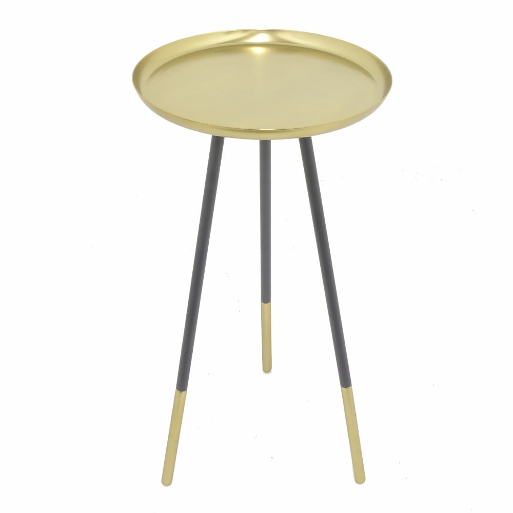 Metal Accent Table Gold