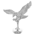 thumbnail image 1 of Adorno de águila para capó de coche, pegatina de pájaros 3D, insignia universal, escultura, adornos, estilo automotriz, capó de metal., 1 of 6
