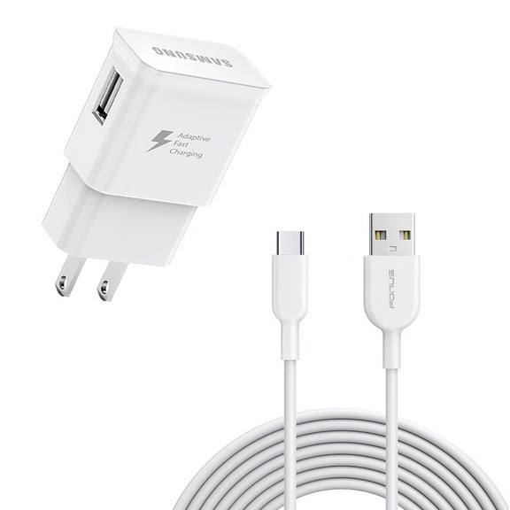 Fast Home Charger Type-C for Samsung Galaxy A06/A16 5G/A26 5G/A36 5G/A56 5G - 6ft USB Cable Quick Power Adapter Travel Wall