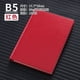thumbnail image 1 of Xiao Hua Cuaderno de cuero B5 de tapa dura con compartimento para bolígrafo, ideal para mujeres, hombres, escuela, oficina, trabajo, diario y viajes, 100 hojas, 200 páginas (rojo), 1 of 2