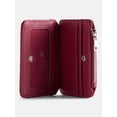 thumbnail image 4 of No Boundaries Women's Cardholder Wallet, Rich Red, 4 of 4