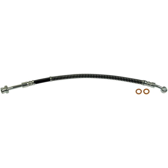 Dorman H621357 Front Passenger Side Brake Hydraulic Hose for Specific Hyundai Models Fits select: 2009-2012 HYUNDAI VERACRUZ