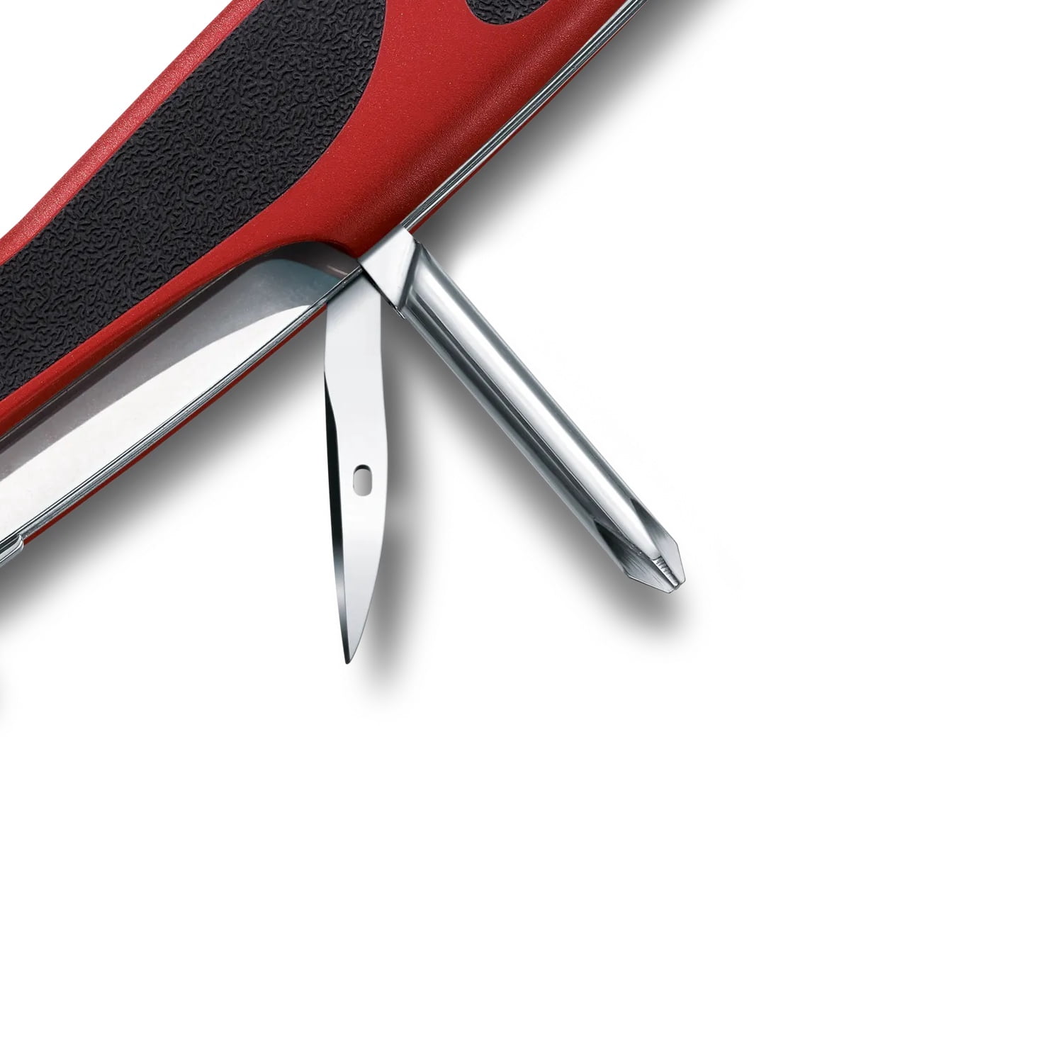 Victorinox Ranger 78 M Swiss Army Knife 12 Function Swiss Made Pocket Knife With Large Blade, Philips Screwdriver and Bottle Opener - Red/Black