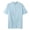 Blue, variant on Men Shirts Casual Short Sleeve Slim Fit Lapel Solid Color Comfortable Breathable Stylish Wear Summer Top Men's Oversized Tee Summer Tops Streetwear