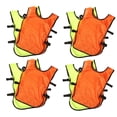 thumbnail image 4 of WHAMVOX 8Pcs Reusable Soccer Pinnies Lightweight Polyester Vests with Open Sides for Ventilation, 4 of 8