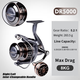 Max 8-25KG Drag 14+1 BB Carp Front Rear Double Brake Spinning Fishing Reel Metal Spool fishing tools fishing reel saltwater - Walmart.com Max 8-25KG Drag 14+1 BB Carp Front Rear Double Brake Spinning Fishing Reel Metal Spool fishing tools fishing reel saltwater - Walmart.com