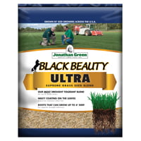SEED BLACK BEAUTY ULTRA 25LB (Best Grass Seed For Sandy Soil Full Sun)