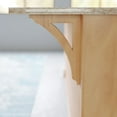 thumbnail image 5 of Ekena Millwork 1 3/4"W x 8 1/2"D x 12"H Large Thorton Wood Bracket, Red Oak (6-Pack), 5 of 5
