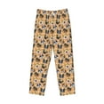 thumbnail image 4 of Balery Cute Dogs Head print Men's Pajama Pants,Ultra Lightweight Pjs,Lounge Pant-XX-Large, 4 of 9