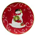 thumbnail image 3 of Certified International Holiday Magic Snowman - Juego De 4 Platos De Postre Y Ensalada (9.0 In), Multicolor, 3 of 5