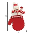 thumbnail image 6 of Personalized Baby's First Christmas Ornament 2024 - Baby Shower Decor Red Xmas Ornament Keepsake, 6 of 10
