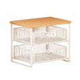 thumbnail image 2 of Flynix Desktop Printer Stand Convenient Small Printer Table for Dorm Office Kitchen Style E, 2 of 10
