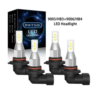 For Honda Accord 1991-2007 LED Headlight High Low Beam Bulbs Combo 9005 9006